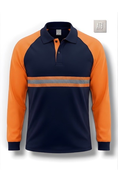 ATB YAKALI TSHIRT NEON İŞ GÜVENLİĞİ
