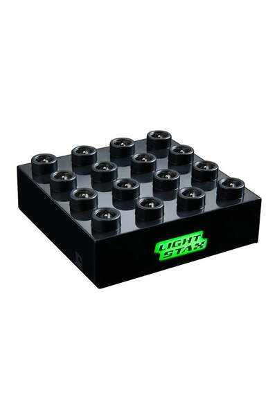 Hape Toys Jucarie - Seturi de constructie cu lumini Stax - Baza de alimentare...