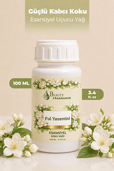 BF BEAUTY FRAGRANCE Ful Yasemini Koku Yağı 100 ml - Buhurdanlık ve Difüzör İçin