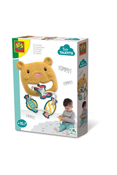 SES Creative Jucarie senzoriala, Ursul flamand, SES Creative, Plastic, 6 luni...