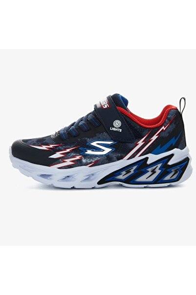 SKECHERS Lights Storm Kids Sneaker Lastik Bağcıklı Cırtlı Işıklı Günlük Çocuk...