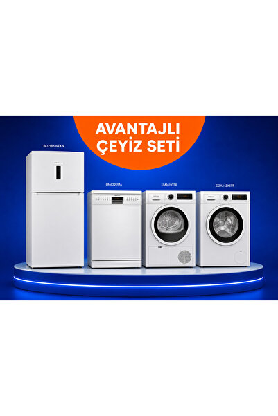 Profilo 4 Lü Çeyiz Paketi XXL (BD2186WEXN- BM6320MA - KM9611CTR- CGA242X3TR)