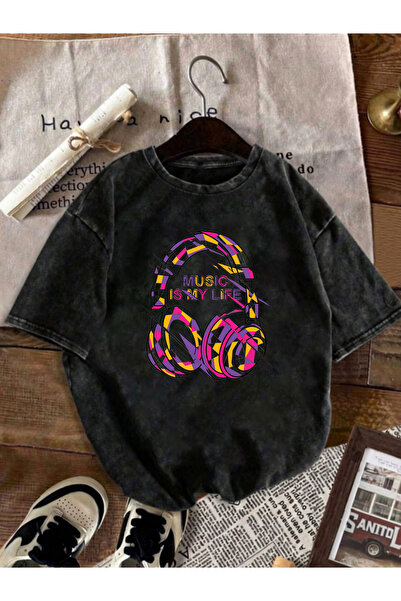 Prekarya design Unisex Oversize Vintage Washed Street Style Street Fashion Co...