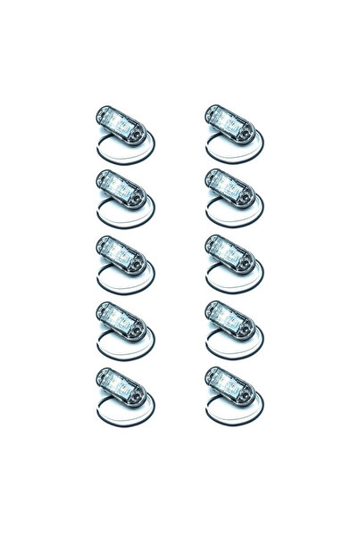 OEM LED Φώτα Όγκου Φορτηγών IP66 Λευκό 12v-24v σε 10 τεμάχια ΟΕΜ