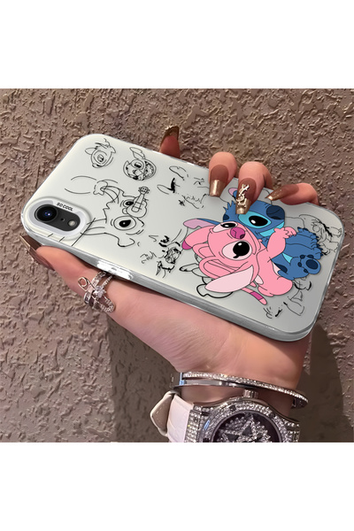 CHICASELUX حافظة مطبوعة برسومات كرتونية عالية الجودة متوافقة مع iPhone XR، طب...