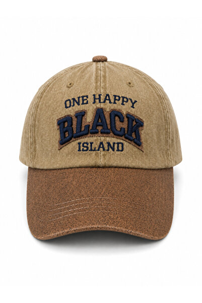 FEEMELS Eskitme Nakışlı Vintage Görünümlü Kot Şapka - Unisex Günlük Baseball Cap