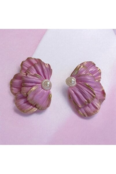 OEM Polymer Clay and Stainless Steel Flower Earrings