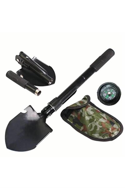 teknodayım Digging Shovel Set Folding Portable Digging Shovel Set Multifuncti...