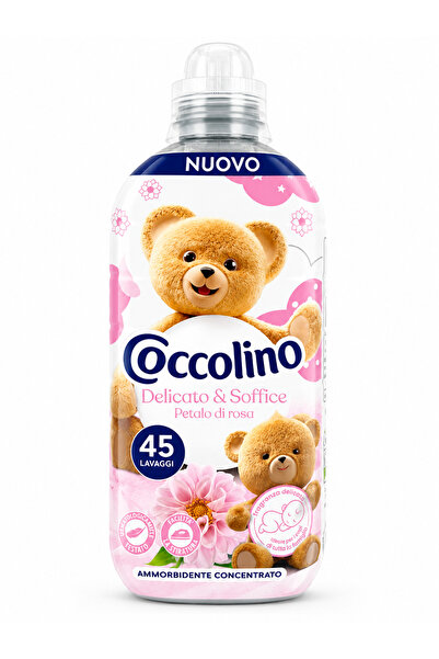 Coccolino Delicato & Soffice Gül Yaprağı Kokulu Konsantre Çamaşır Yumuşatıcıs...