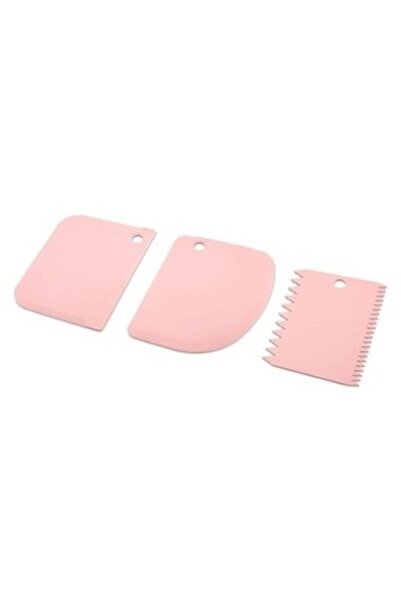 OSKA GLOBAL 3 Pieces Plastic Dough Cutter - Scraper