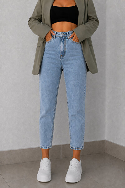 sion jeans Julia Milano Ice Snow Blue Washed Casual Ρούχα Γυναικεία Τζιν Παντ...