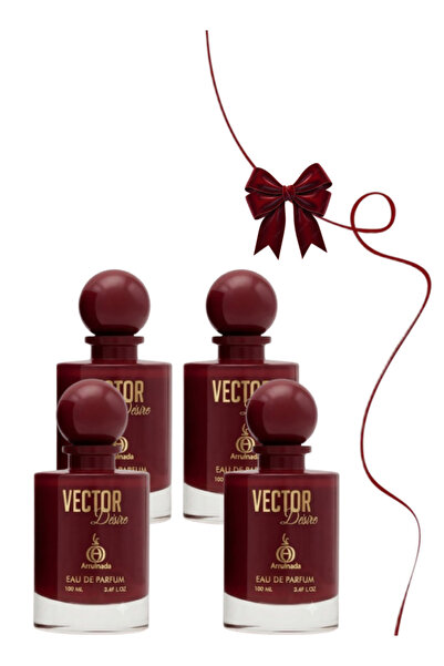 Arruinada 4 قطع من عطر فيكتور ديزاير الأحمر 100 مل