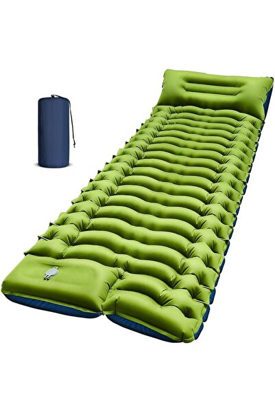 Generic Camping sleeping pad, ultra-light camping pad with pillow, built-in f...