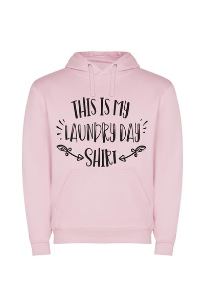 iLovePrints Chic Clothes & Laundry Φούτερ με κουκούλα σε χρώμα Ροζ