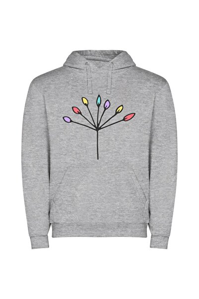 iLovePrints Blooming Kaleidoscope: Floral Illustration Φούτερ με κουκούλα σε ...