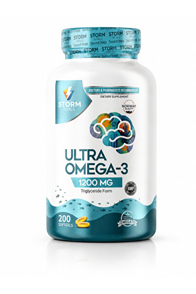 STORM VİTALS Ultra Omega-3 1200mg 200 Softjel
