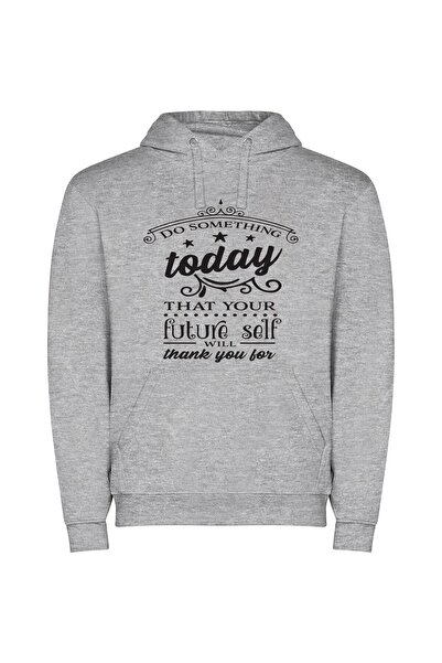 iLovePrints Future Gratitude: Inspiring Tomorrow! Φούτερ με κουκούλα σε χρώμα...