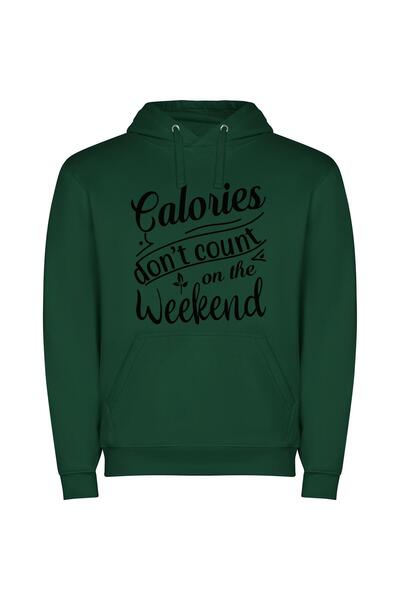iLovePrints Weekend Indulgence Fitness Fiesta Φούτερ με κουκούλα σε χρώμα Πρά...