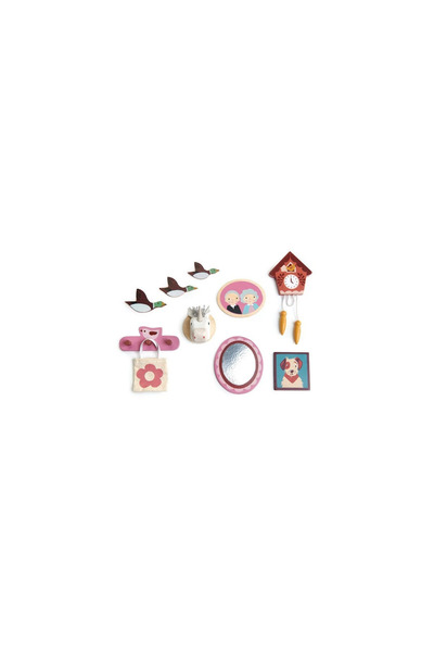 Tender Leaf Toys Decorațiuni de perete pentru casă de păpuși