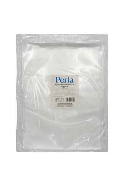 Perla Set, Pungi de vid ondulate 30x40, 25 buc.