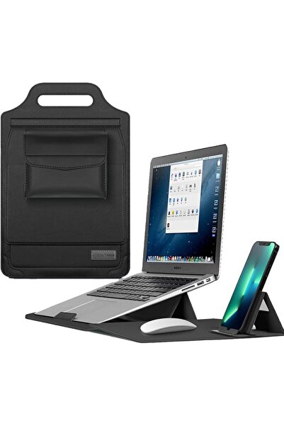 GENERAL Portable Laptop Stand Case with Mouse Pad, 13-16 Inch Compatible, Pho...