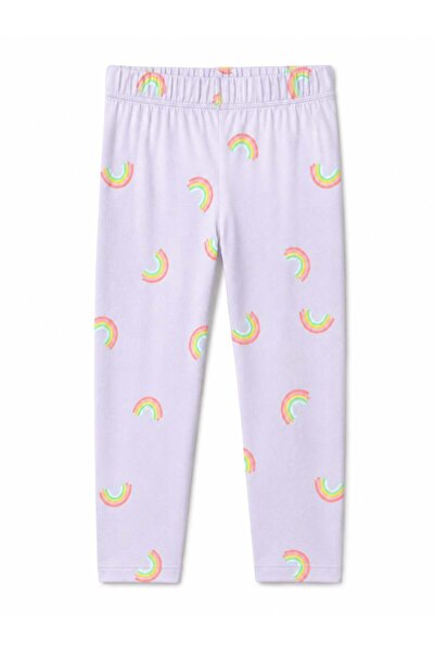 GAP Kids Gap Baby Girl Rainbow Patterned Leggings 18 Months 4 Years Lila