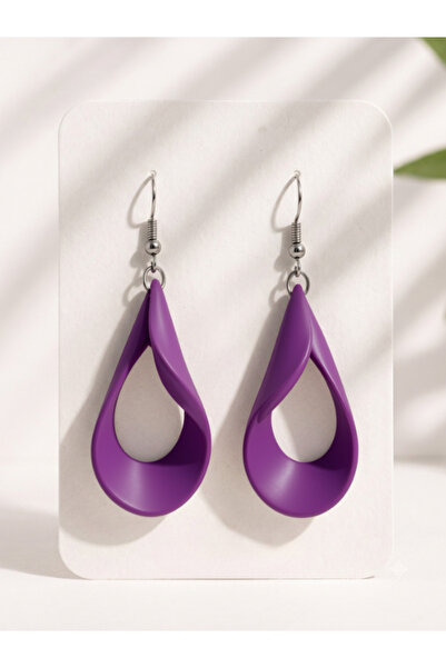 Fullment Nude Twist Drop Earrings - Lightweight Dangle Earrings for Women in ...