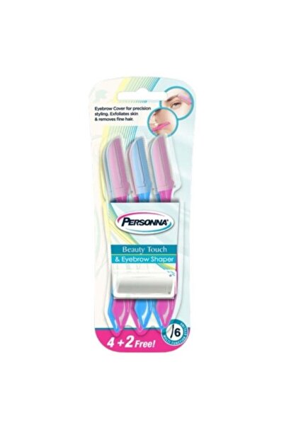 Personna Beauty Touch Razor Blades for Face and Eyebrows Persona - 6 Pieces