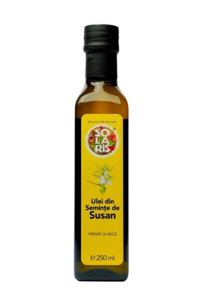 Solaris Plant Ulei din seminte de susan presat la rece, 100% fara aditivi, am...