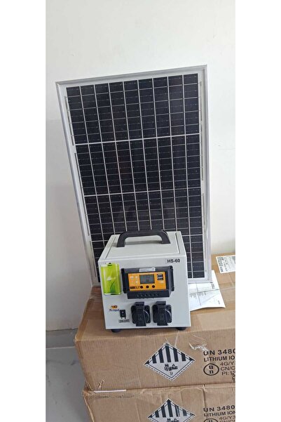 hcssolar Taşınabilir Güç Istasyonu 600 W 220v çıkışlı