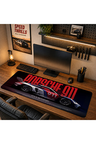 RUGRUMBA CLS1009 40x90cm Gaming Player XL Mousepad cu margini cusute, dimensi...
