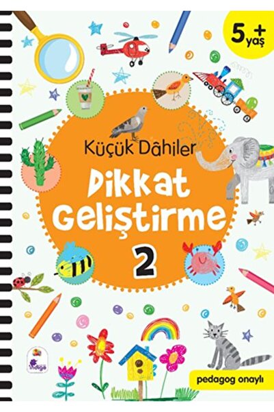 İndigo Çocuk Küçük Dahiler Dikkat Geliştirme 2 - 5+ Yaş (Pedagog Onaylı)