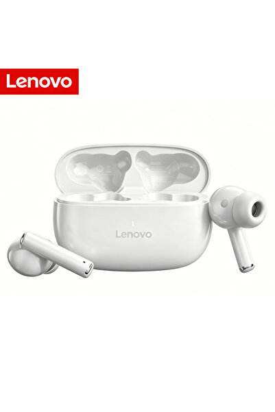 Choice1 Lenovo White TA210 Bluetooth Wireless Headphones Built In Microphone ...