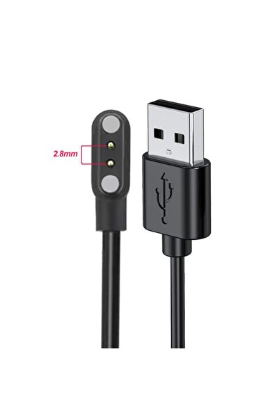 Choice1 كابل شحن مغناطيسي عالمي 2pin-2.8mm، خط طاقة شاحن USB، خط شحن للساعات ...