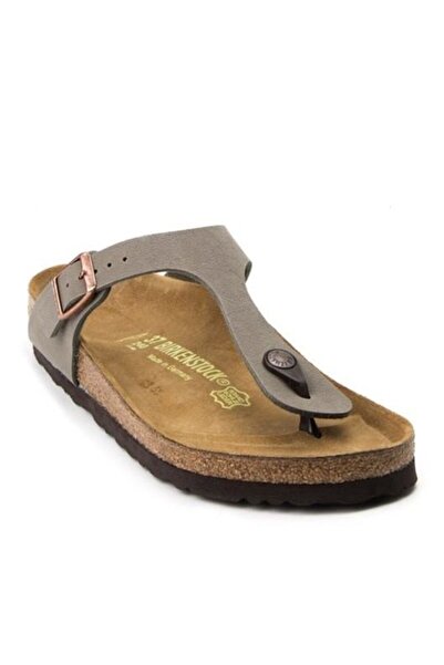 Birkenstock Gizeh Bf Women's Gray Slippers 043391 Juststep