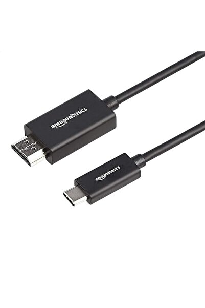 Amazon basics Premium Aluminum USB-C to HDMI Cable Adapter (Thunderbolt 3 Com...