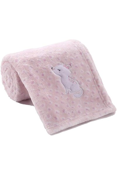 CREVENT 76X102CM Cute Plush Cozy and Warm Fleece Baby Blanket for Girls Infan...