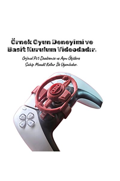 Salıncak Ps5 Mini Direksiyon A5 Direksiyon (Brown Kahvrengi)