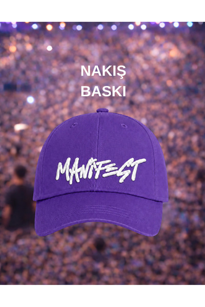 lovver Manifest Concert Special Edition Embroidered 100% Cotton Hat Cap
