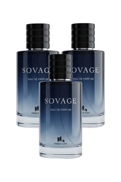 Fancy City 3 قطع عطر سوفاج 100 مل