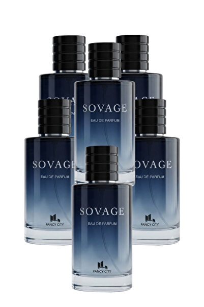 Fancy City 6 قطع عطر سوفاج 100 مل