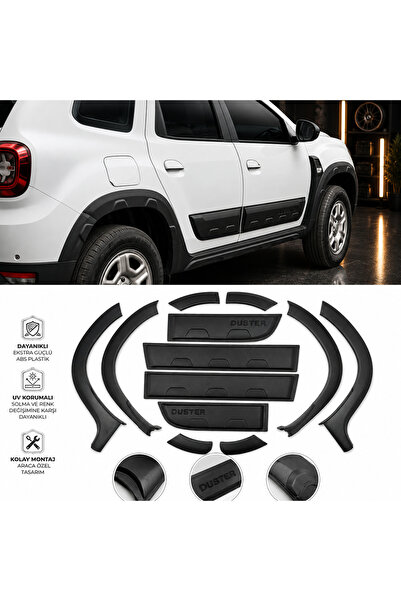 TEK OFFROAD GARAGE DACİA DUSTER DAMALI DODİK SETİ 2018-2023 UYUMLU