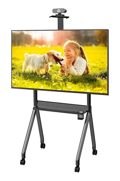 HXD Zoomlion Mobile TV Stand for 42–86 Inch LCD, LED & Curved TVs – Rolling F...