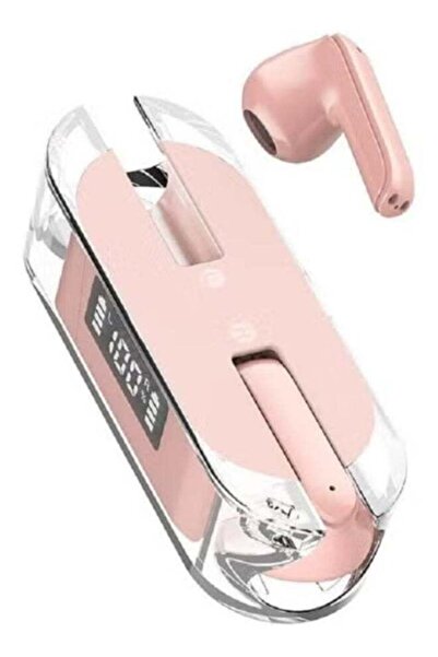 HXD Zoomlion True Wireless Bluetooth Earbuds with LED Display – Transparent P...