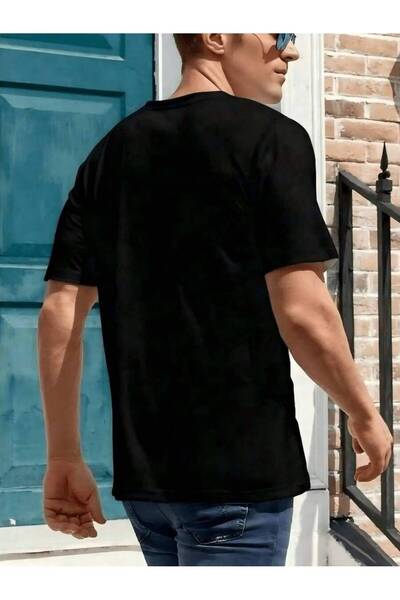 799 هل يجب صيد الأسماك أم لا؟ تي شيرت مطبوع عليه "ما مدى غباء هذا الاستفسار"، تي شيرت أسود كاجوال
