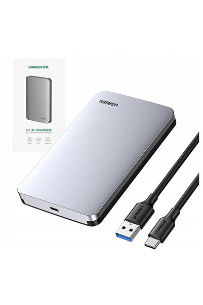 Ugreen Carcasă externă pentru hard disk SATA 3.0 de 2.5 inch pentru laptop, c...