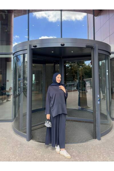 nurvina modest wear Summer Pique Modal Skirt Set