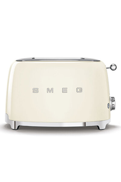SMEG Prăjitor de pâine stil anii '50 TSF01CREU, 950 W, 2 felii, 6 nivele, Tav...