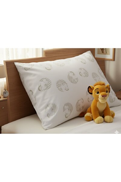ARTUNHOME Crown flannel simba pillowcase 50x70 cm - 100% cotton
