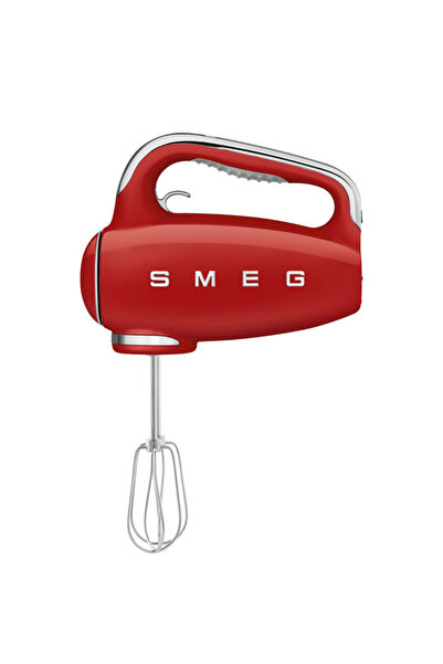 SMEG Μίξερ χειρός Στυλ δεκαετίας '50 HMF01RDEU, 250 W, 9 ταχύτητες, Λειτουργί...